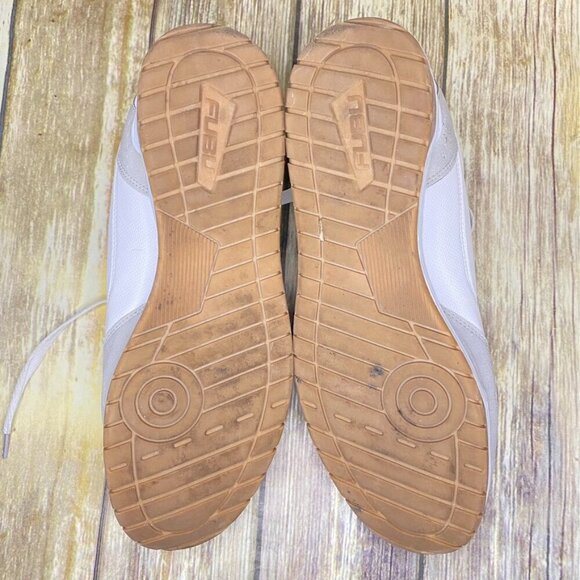 FUBU Streetwear Mens Half Court Sneakers White and Grey Size 12 - Picture 7 of 9